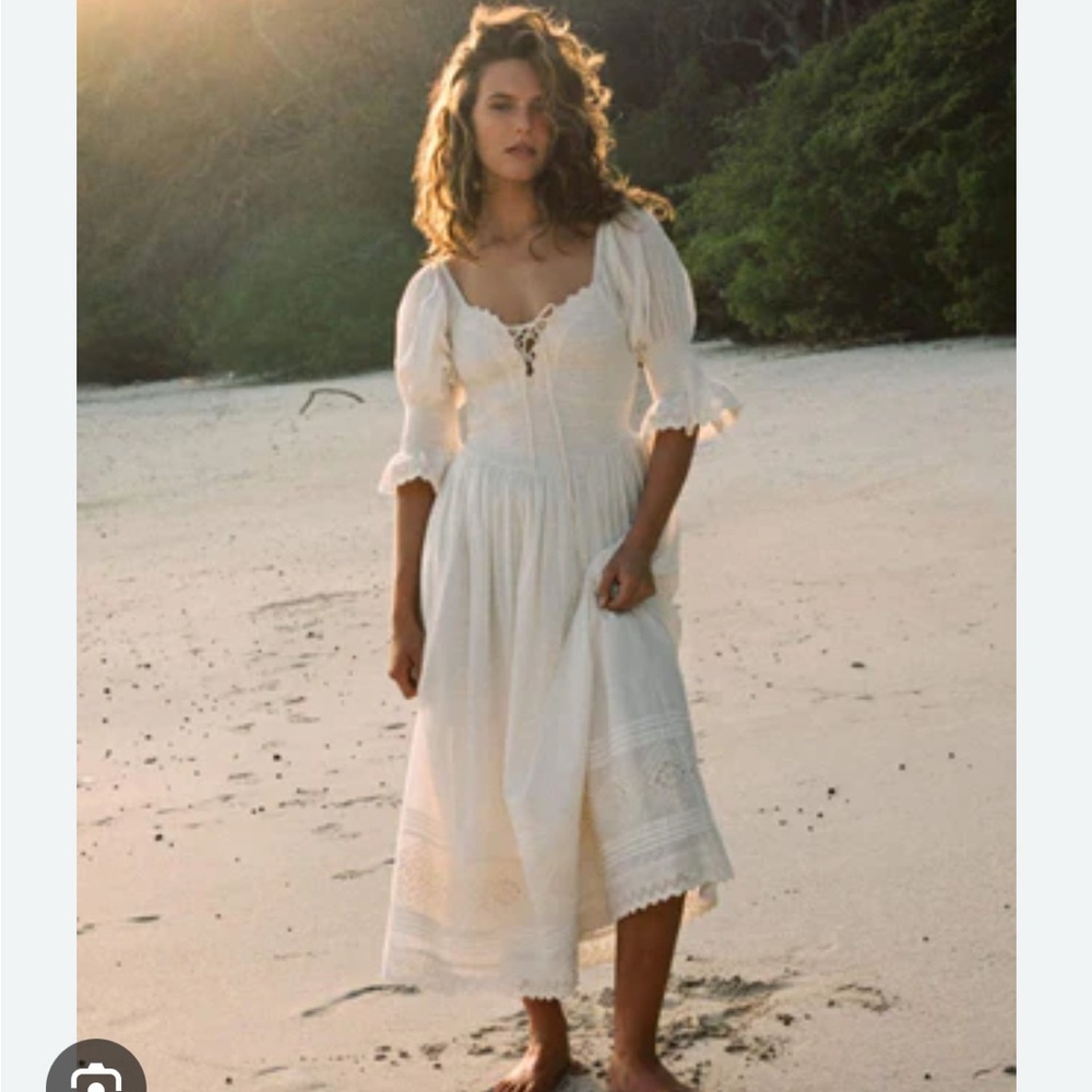 Christy Dawn Maddie Dress in Pearl NWT